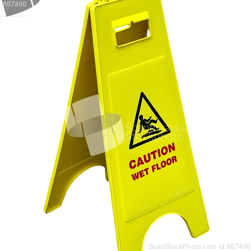 Image of Wet Floor sign