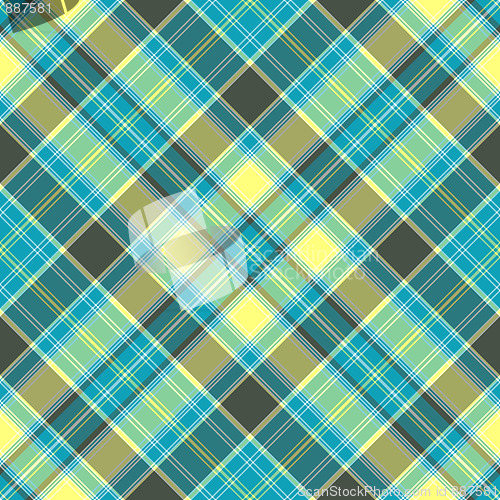Image of Seamless checkered diagonal pattern