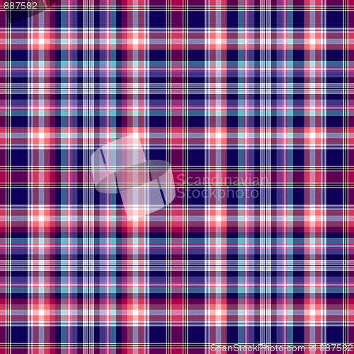 Image of Dark blue and red seamless pattern