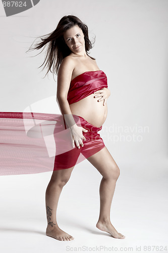 Image of Beautiful pregnant woman