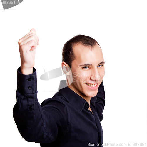 Image of Happy businessman