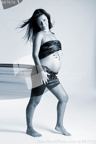 Image of Beautiful pregnant woman