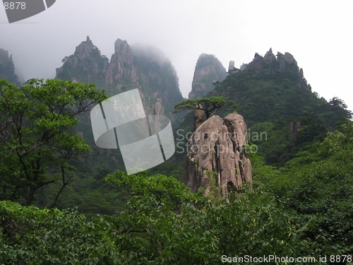 Image of Yellow mountain in China