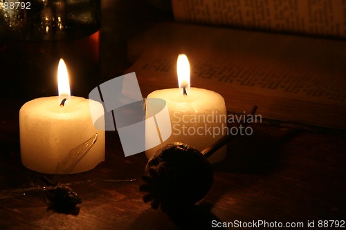 Image of Candels in the Dark