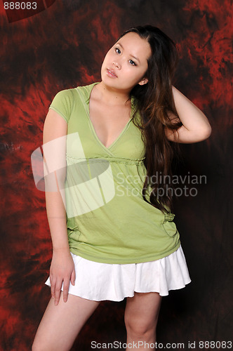 Image of Asian girl