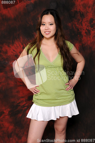 Image of Asian girl