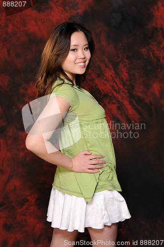 Image of Asian girl