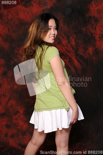 Image of Asian girl