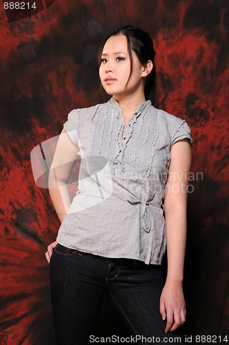 Image of Asian girl