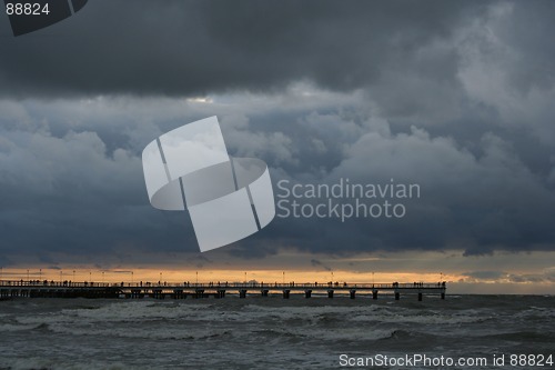 Image of Sunset near the Sea