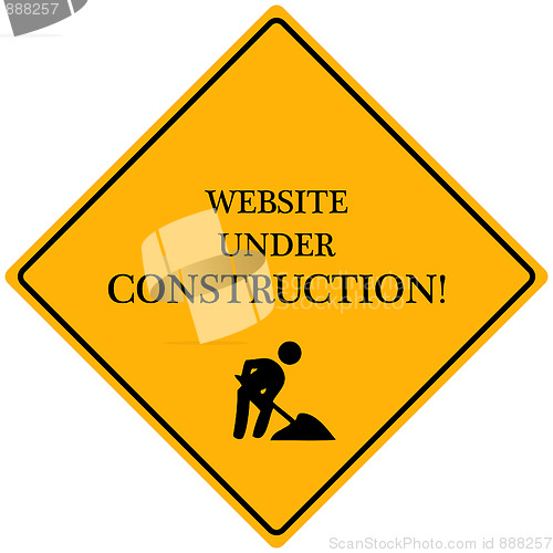 Image of Website Under Construction Sign