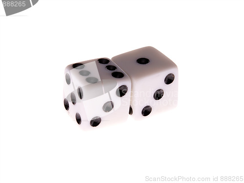 Image of white dice