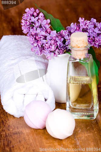 Image of bath and spa items