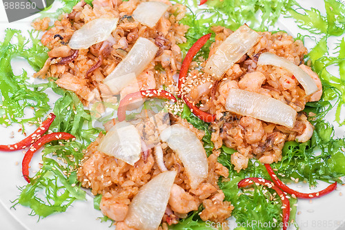 Image of Rice with roast vegetables