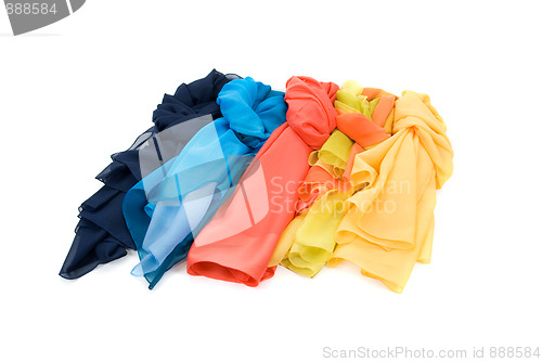 Image of color shawls