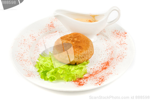 Image of Beef cutlet stuffed with bacon