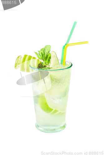 Image of mojito closeup