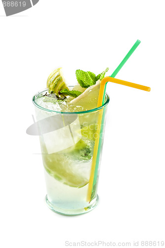 Image of Fresh mojito closeup