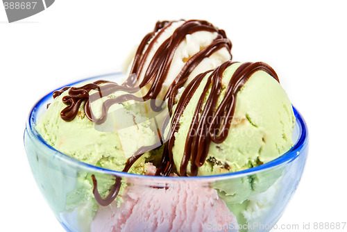 Image of scoops of ice-cream