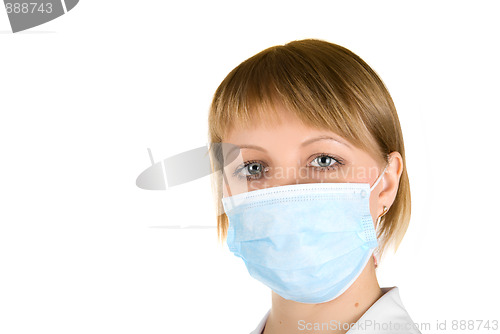 Image of Beautiful young doctor