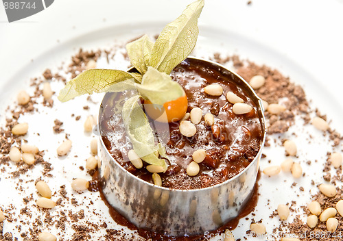 Image of Chocolate risotto dessert