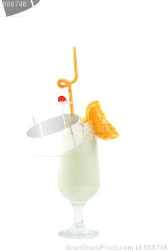 Image of milk fruit cocktail