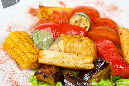 Image of grilled vegetables