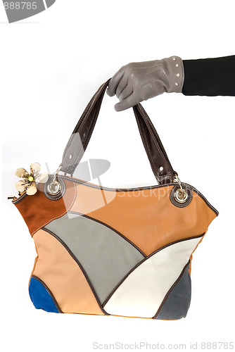 Image of women bag at hand