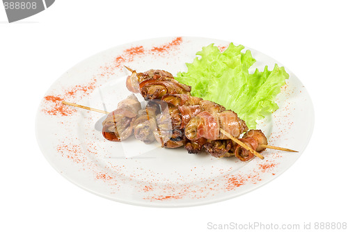 Image of Kebab from chicken liver