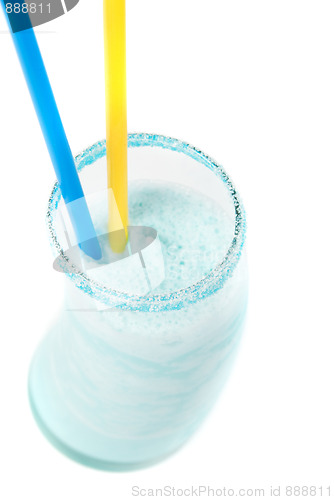 Image of blue cocktail