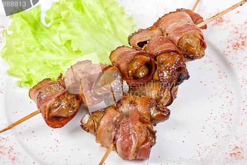 Image of Kebab from chicken liver