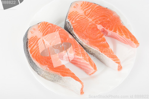 Image of Red fish steak