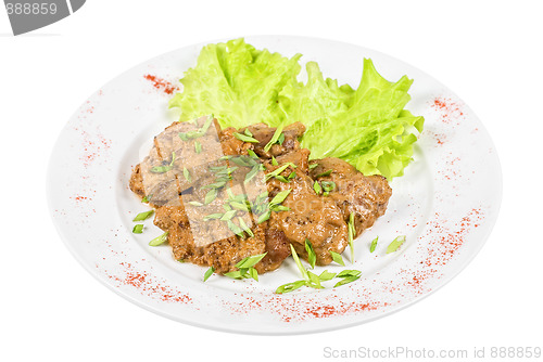 Image of Fried liver of a rabbit