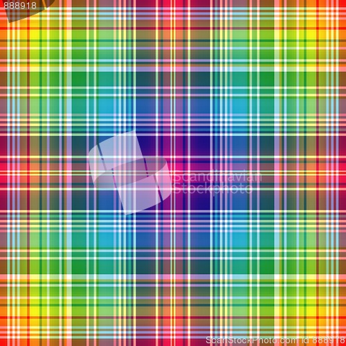 Image of Seamless rainbow checkered pattern