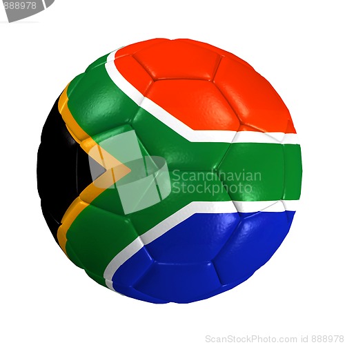 Image of soccer ball africa