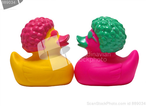 Image of Pair of Rubber Duckies