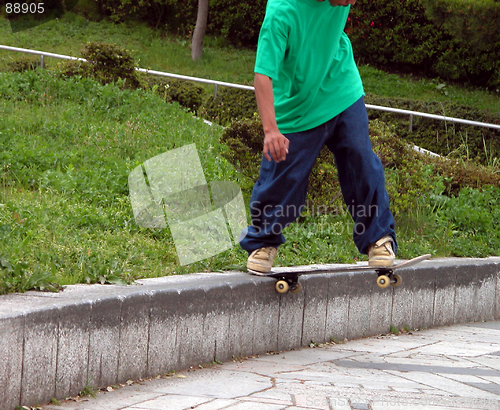 Image of Skateboarder detail