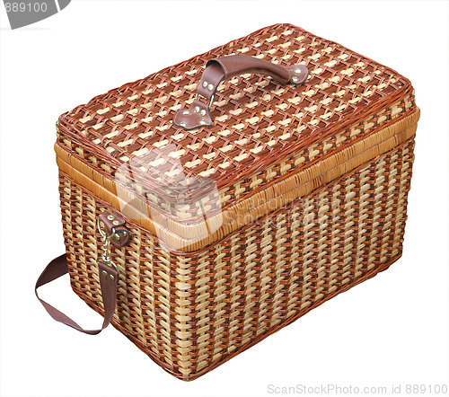 Image of Cane Picnic Hamper
