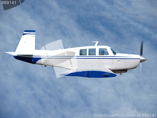 Image of Private Aircraft in Flight