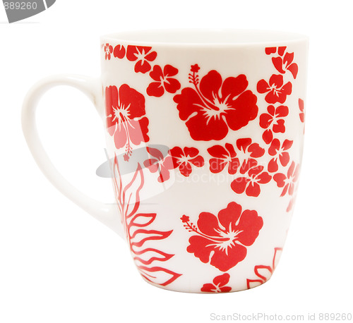 Image of Hibiscus Covered Mug