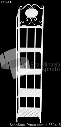 Image of White Shelf Unit