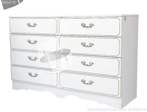 Image of Painted Chest of Drawers