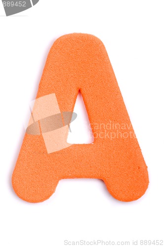 Image of Foam letter A