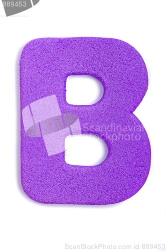 Image of Foam letter B