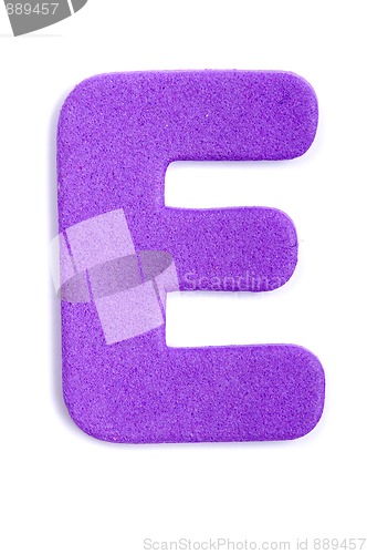 Image of Foam letter E