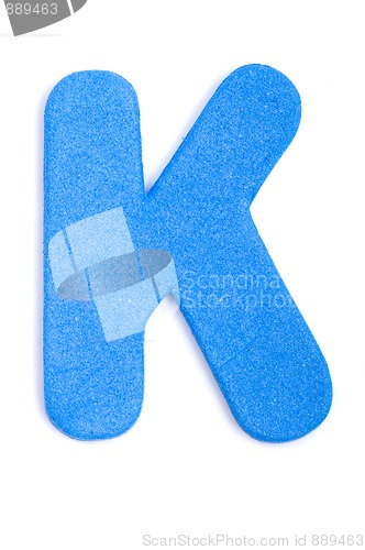 Image of Foam letter K