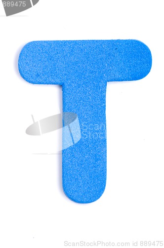 Image of Foam letter T