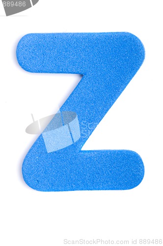 Image of Foam letter Z