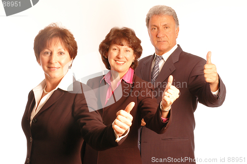 Image of business team POSITIVE