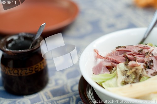 Image of Plate with meal